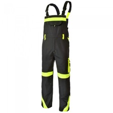 Arbeitshose Bundhose Jacke Latzhose Arbeitskleidung Schwarz Gelb Gr. 44 - 64