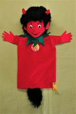 STEIFF Handpuppe TEUFEL | 255557 | KFS | Jahr 1995 | 28 cm