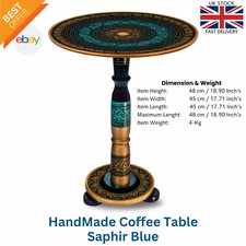 Saphirblau handgefertigter