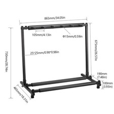 5-fach Gitarrenständer