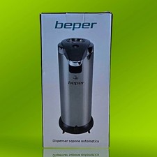 Beper 40.931 Automatischer Infrarot-Seifenspender Edelstahl 250ml berührungslos