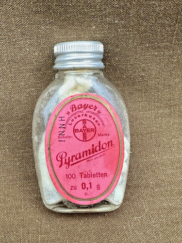 Alte sammler flasche - flasche, bayer