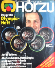 HÖRZU 29 - 1976 Z TV: 17.-23.7. Olympia-Heft Harry Valerien Ilja Richter Mecki