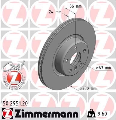 Zimmermann bremsscheibe - 2x,