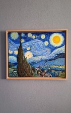 Sternennacht nach van gogh - "sternennacht,