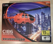 RCERA C186 Helicopter Orange