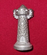 Schachfigur, Turm, Zinn