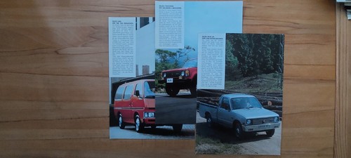 Prospekte isuzu pickup van - isuzu,