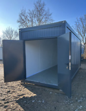 6 m Lagercontainer / Doppeltür / isoliert & schnell lieferbar