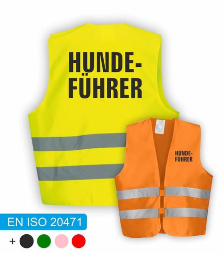 Hundeführer warnweste - hundefÜhrer, |