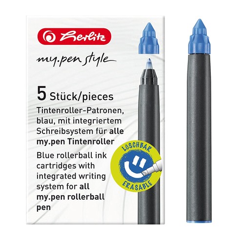 Herlitz tintenroller patronen - herlitz,