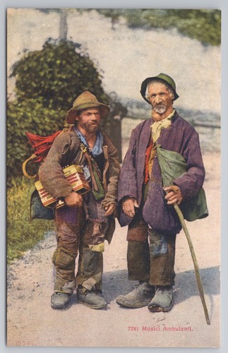 Musici ambulanti itinerant - ambulanti,