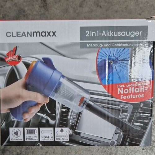 Cleanmaxx 2in1 akkusauger - 2in1,