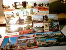 Dessau / Sachsen-Anhalt. Konvolut. 6 x Alte Ansichtskarte / Postkarte farbig, un