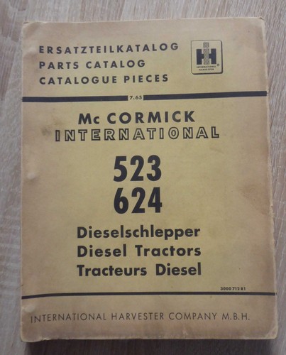 Cormick schlepper 523 624 - schlepper, +