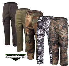 US BDU Hose Kinder Rangerhose Cargohose Armeehose Kids Tarnhose XS-3XL Army Mil