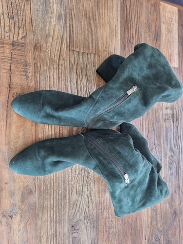 Alba overknee stiefel grün - alba,