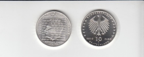 Silbermünze euro - silbermünze, 10