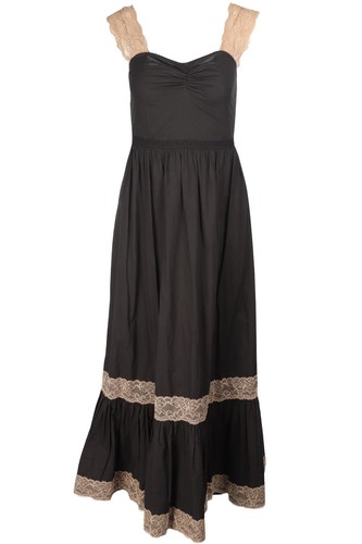 Gucci maxikleid schwarz spitze - maxikleid,