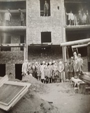 Arbeiter Handwerker posieren