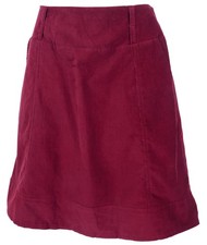 Kurzer Cordrock, Minirock mit