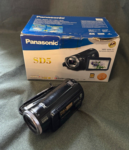 Panasonic hdc sd5 - panasonic, avchd
