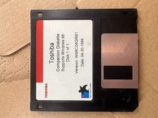 Toshiba Companion Diskette Windows 98 – Original Treiber-Disk 1999