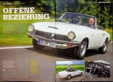 Oldtimer Praxis 3470) Glas 1300 GT Cabrio mit 85PS Restaurierung - ein interessa