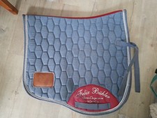 Dressur Schabracke blau Jeans Felix Bühler