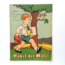 1938 Hansl der Maler Malbuch