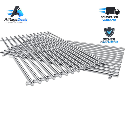 Grillrost edelstahl 5x26cm - grillrost, 44,5x26cm