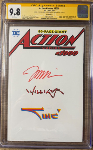 Action comics 1000 cgc 8 - comics, #1000