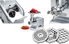 Royal Swiss LRD-120 Profi Fleischwolf 1200W Wurst Fisch Spritz Gebäck Rückgang