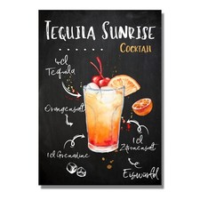 Schild Tequila Sunrise