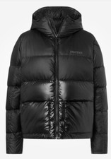 Marmot Damen Guides Down Hoodie Jacke Top Zustand ohne Etikett