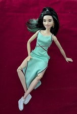 Barbie Kanako Ooak Fashionistas #110 Kopf + Made To Move Körper Mattel Puppe