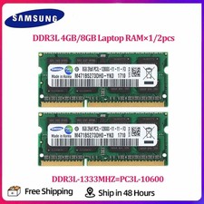 Samsung DDR3L 1333 8GB/4GB 2Rx8 PC3-10600 SODIMM Laptop Memory RAM