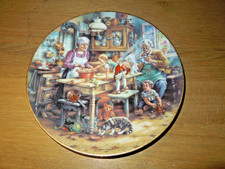 Weimar Porzellan Wandteller Die kleine Küchenfee 1993 Nr 2212T limitiert