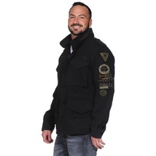 Khujo Herren Jacke  Schwarz