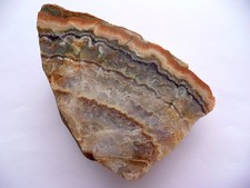 Anschliff Amethyst mit Achat