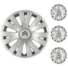 4x ORIGINAL Citroen Radkappe Radblende 15 Zoll Silber FEROE BERLINGO 98136143VV