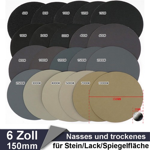 150mm schleifscheiben nass - 150mm,