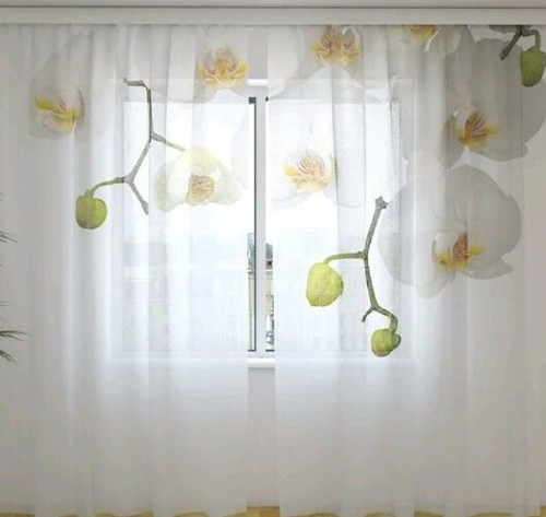Fotogardine aus chiffon - fotogardine,