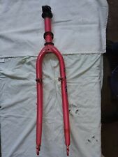 Giant Classic CRO-MOLY 26" Stahl 1" Gewinde MTB Starrgabel Schwarz Kult Retro