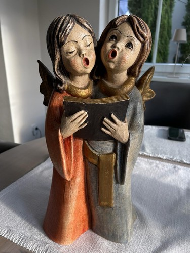 Skulptur singende engel - engel,