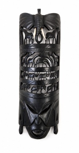 Afrikanische holzmaske - afrikanische,