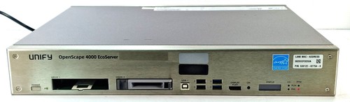 Unify openscape 4000 ecoserver - openscape,
