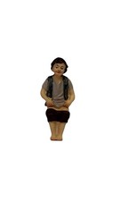 Krippenfigur klo sitzer cm - krippenfigur,