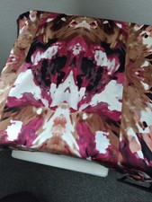 Marken Schal Fraas handgerollt  Seide?ohne Material Etikett ca.160x42cm