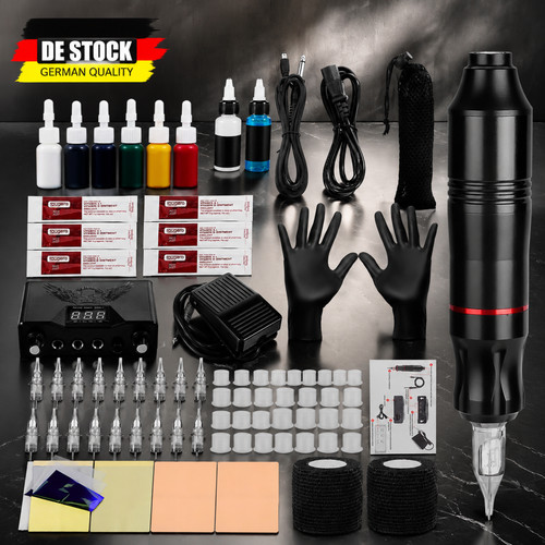 Rotary tattoo maschine set - tattoo,